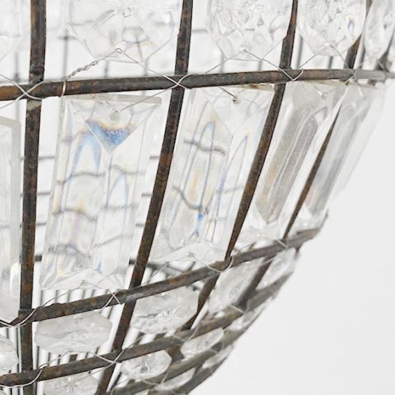 Mid-Century Empire French Hot Air Balloon Chandelier