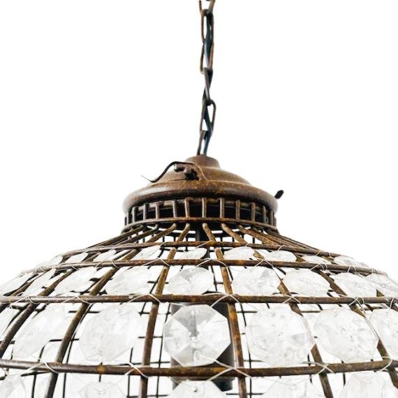 Mid-Century Empire French Hot Air Balloon Chandelier