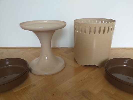 Mid-Century Emsa Stools, West Germany, 1970s, Set of 2-TZ-1073273