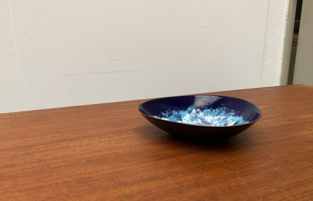 Mid-Century Enamel Metal Bowl-UAH-1111229