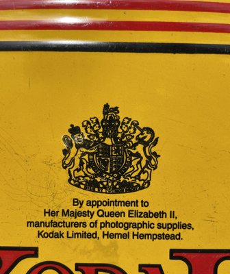 Mid-Century English Kodak Advertising Enamel Sign, 1950s-OL-1771741