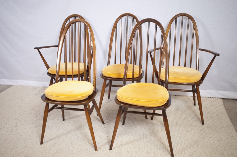 Mid-Century Ercol 365 Quaker Dining Chair by Lucian Ercolani for Ercol