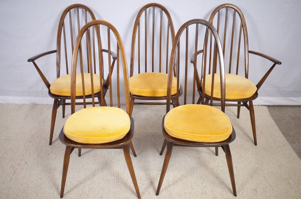 Mid-Century Ercol 365 Quaker Dining Chair by Lucian Ercolani for Ercol