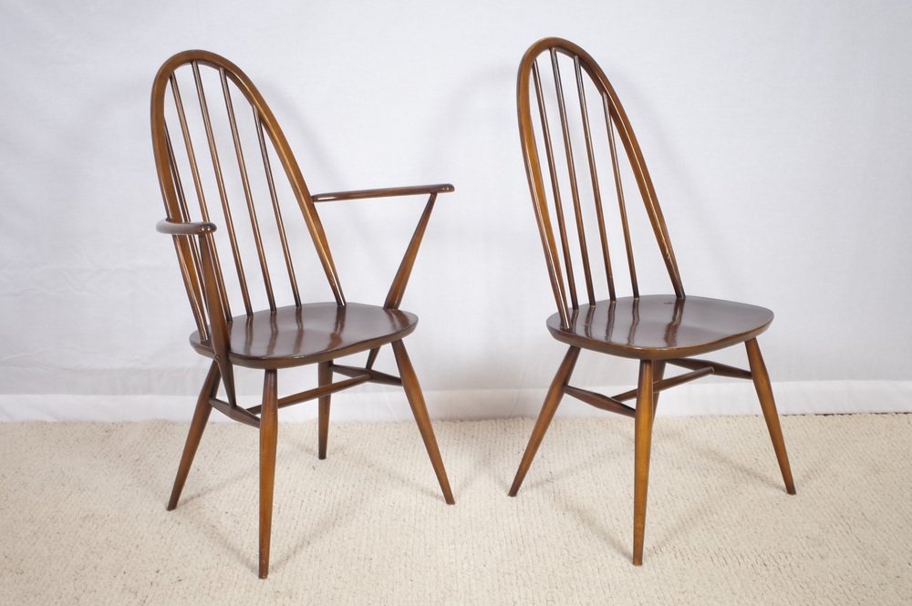 Mid-Century Ercol 365 Quaker Dining Chair by Lucian Ercolani for Ercol