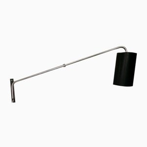 Mid-Century Extendable Cylinder Wall Lamp, 1960s-RQV-822375