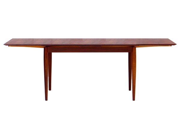 Mid-Century Extendable Dining Table in Rosewood, 1960s-UBE-1402764