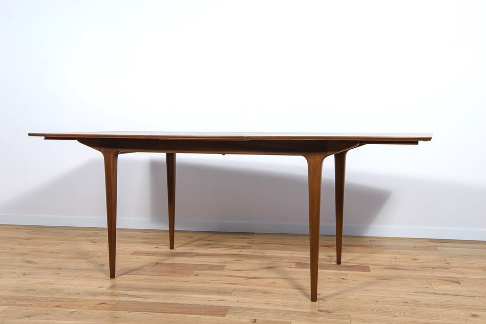 Mid-Century Extendable Teak Dining Table from McIntosh, 1960s