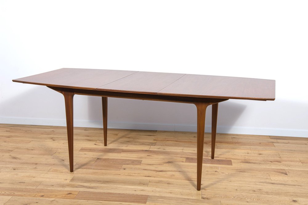 Mid-Century Extendable Teak Dining Table from McIntosh, 1960s