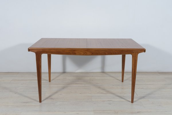 Mid-Century Extendable Teak Dining Table from Younger, 1960s-NIT-1371314