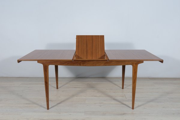 Mid-Century Extendable Teak Dining Table from Younger, 1960s-NIT-1371314