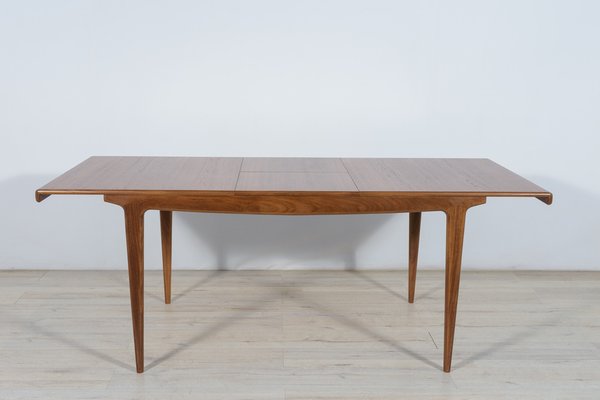 Mid-Century Extendable Teak Dining Table from Younger, 1960s-NIT-1371314