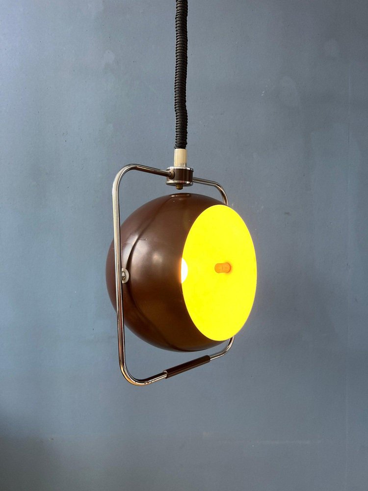 Mid-Century Eyeball Pendant Lamp from Gepo