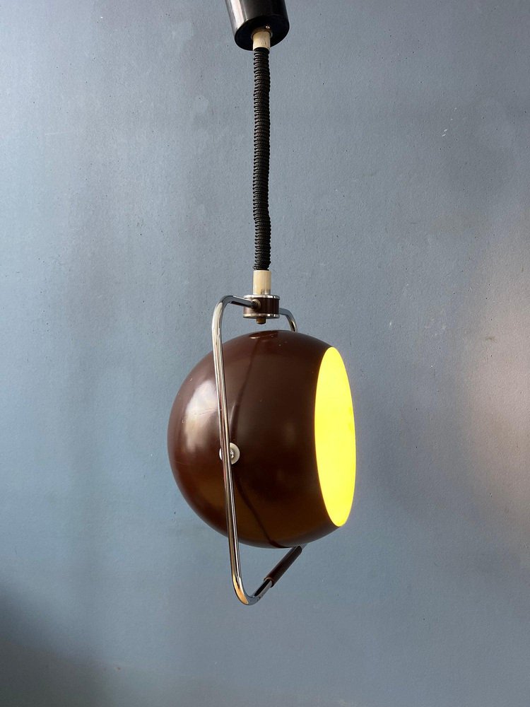 Mid-Century Eyeball Pendant Lamp from Gepo