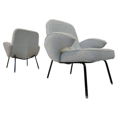 Mid-Century Fabric Armchairs, 1950s-FGA-1802644