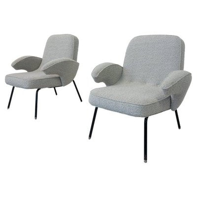 Mid-Century Fabric Armchairs, 1950s-FGA-1802644