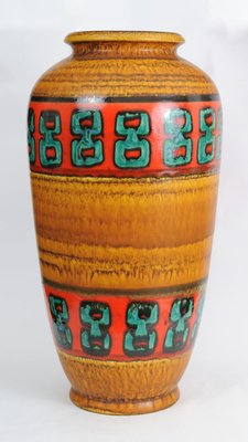 Mid-Century Fat Lava Floor Vase from Scheurich, 1970s-IXK-578612