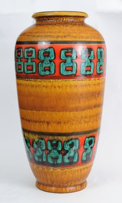 Mid-Century Fat Lava Floor Vase from Scheurich, 1970s-IXK-578612