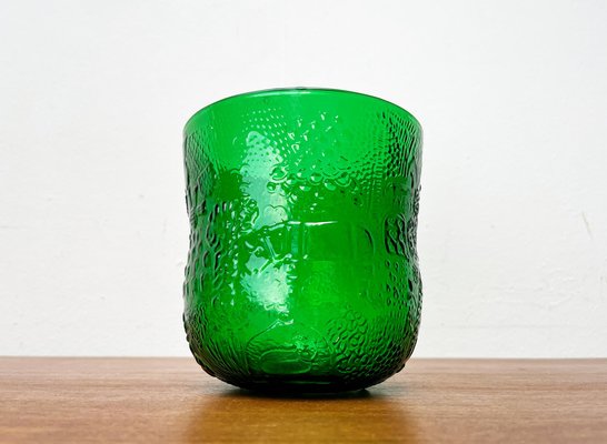 Mid-Century Fauna Decor Glass Vase by Oiva Toikka for Arabia, Finland, 1960s-UAH-1811322