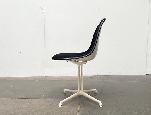 Mid-Century Fiberglass Side Chair with La Fonda Base by Charles & Ray Eames for Herman Miller, 1960s-UAH-1749960