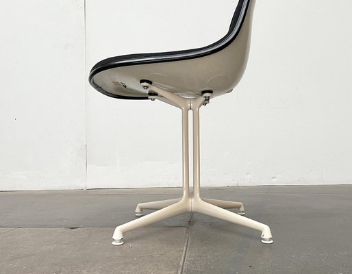 Mid-Century Fiberglass Side Chair with La Fonda Base by Charles & Ray Eames for Herman Miller, 1960s-UAH-1749960