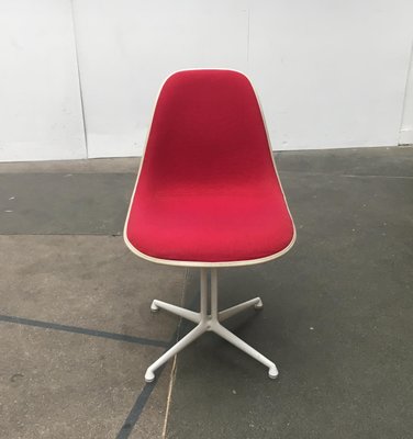 Mid-Century Fiberglass Side Chairs with La Fonda Base by Charles & Ray Eames for Herman Miller, Set of 2-UAH-809494