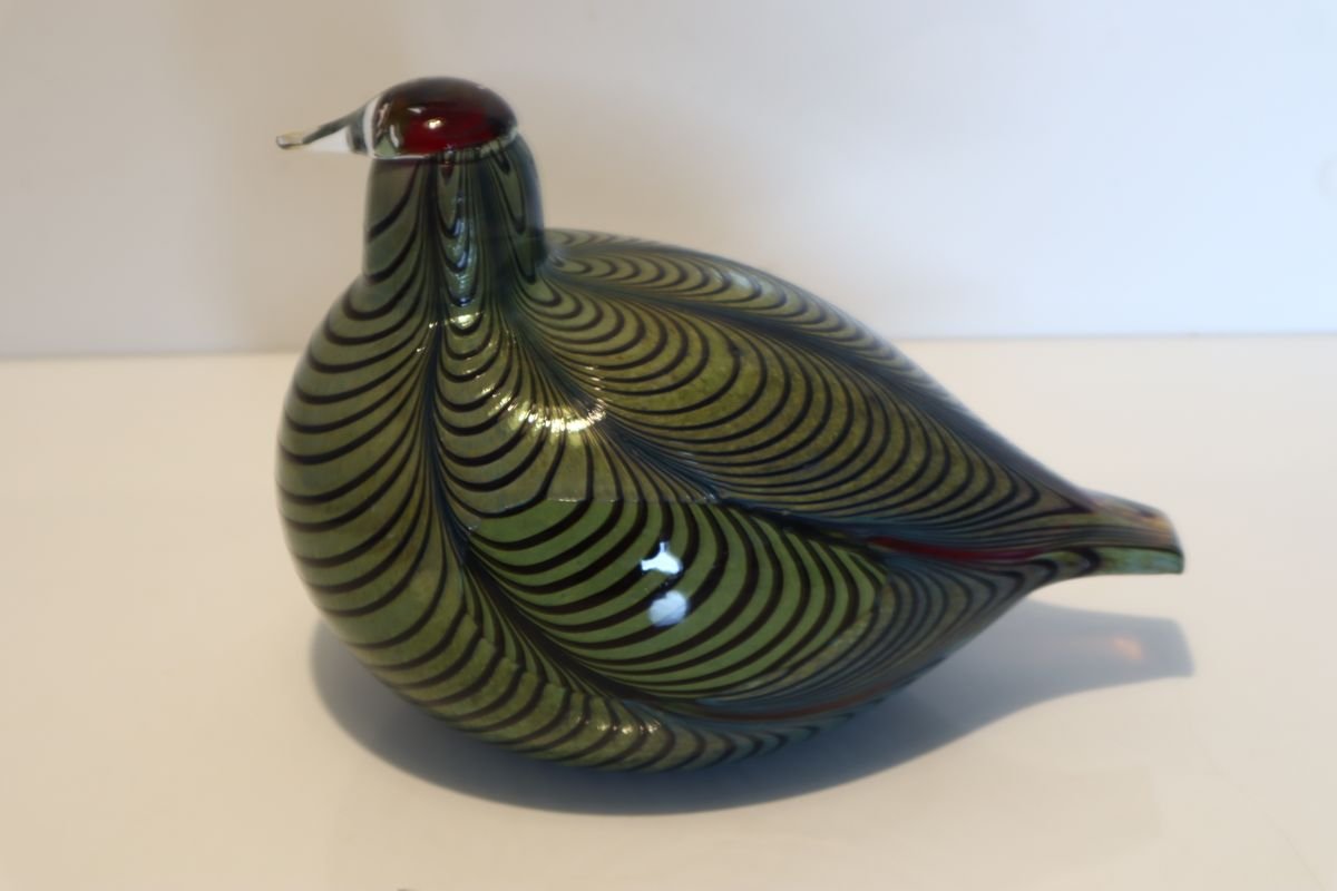 Mid-Century Finnish Art Glass by Oiva Toikka, 1970s