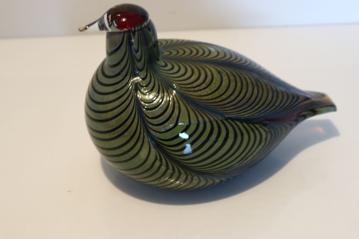 Mid-Century Finnish Art Glass by Oiva Toikka, 1970s