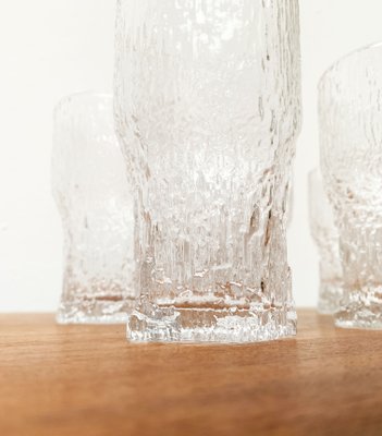 Mid-Century Finnish Aslak Glasses by Tapio Wirkkala for Iittala, Set of 8-UAH-1229138