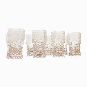 Mid-Century Finnish Aslak Glasses by Tapio Wirkkala for Iittala, Set of 8-UAH-1229138