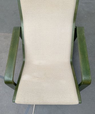 Mid-Century Finnish Pulkka Lounge Chair with Ottoman by Ilmari Lappalainen for Asko, Set of 2-UAH-1117778