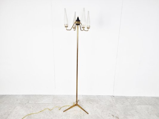 Mid-Century Floor Lamp by Stilux Milano, 1950s-IRH-1355509