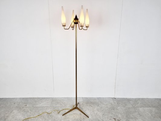 Mid-Century Floor Lamp by Stilux Milano, 1950s-IRH-1355509