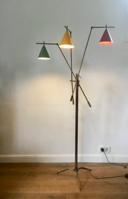 Mid-Century Floor Lamp from Arredoluce, 1950s-SU-646933