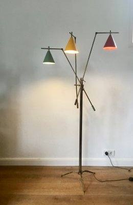 Mid-Century Floor Lamp from Arredoluce, 1950s-SU-646933