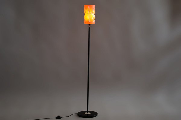 Mid-Century Floor Lamp in Steel, Czechia, 1960s-WHY-1723184