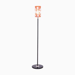 Mid-Century Floor Lamp in Steel, Czechia, 1960s-WHY-1724408