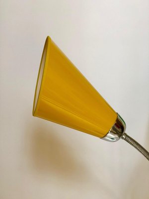 Mid-Century Floor Lamp with 3 Shades in Yellow, Green & Red from Lidokov, 1956-BAF-763516