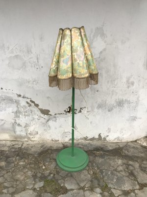 Mid-Century Floor Lamp with Plastic Shade, 1950s-OXJ-1726497