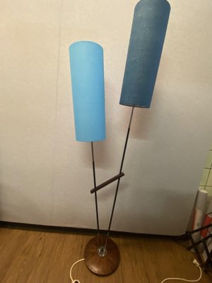 Mid-Century Floor Lamp with Two Fluorescent Spots from Richard Essig, 1960s-PYR-1438647