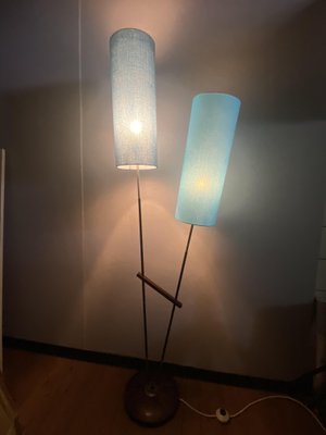 Mid-Century Floor Lamp with Two Fluorescent Spots from Richard Essig, 1960s-PYR-1438647