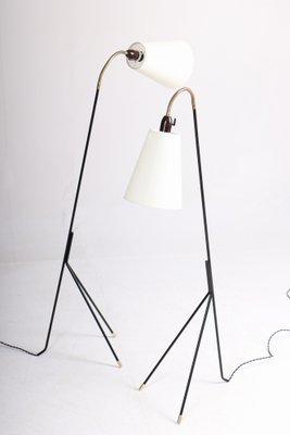 Mid-Century Floor Lamps from Holm Sørensen & Co, Denmark, 1950s, Set of 2-FK-1284326