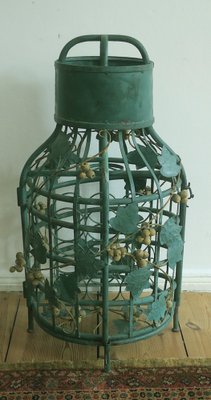 Mid-Century Florentine Vine-Leaf Domed Wine Rack-ED-1768548