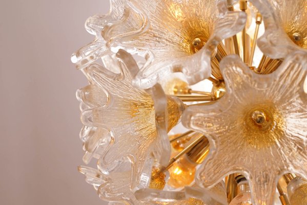 Mid-Century Flower Lamp in Murano Glass by Paolo Venini for Veart, 1960s-KIJ-1382883