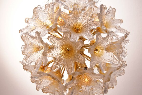 Mid-Century Flower Lamp in Murano Glass by Paolo Venini for Veart, 1960s-KIJ-1382883