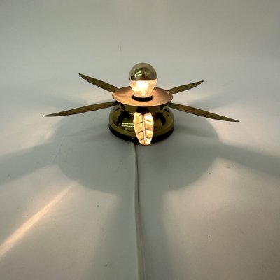 Mid Century Flower Wall Lamp, 1950s-BGP-1721193