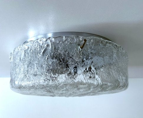 Mid-Century Flush Light in Murano Glass from Hillebrand-GUT-2034594