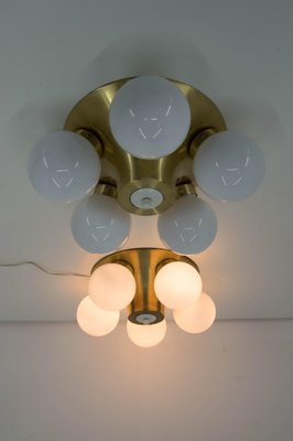 Mid-Century Flushmount or Wall Light from Elektroinstala Decin, 1970s, Set of 2-TZ-800351