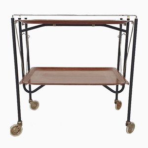 Mid-Century Foldable Serving Trolley, 1960s-ZO-907185