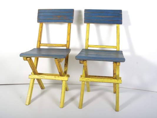 Mid-Century Folding Chairs, Set of 2-ALG-683568