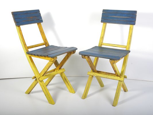 Mid-Century Folding Chairs, Set of 2-ALG-683568